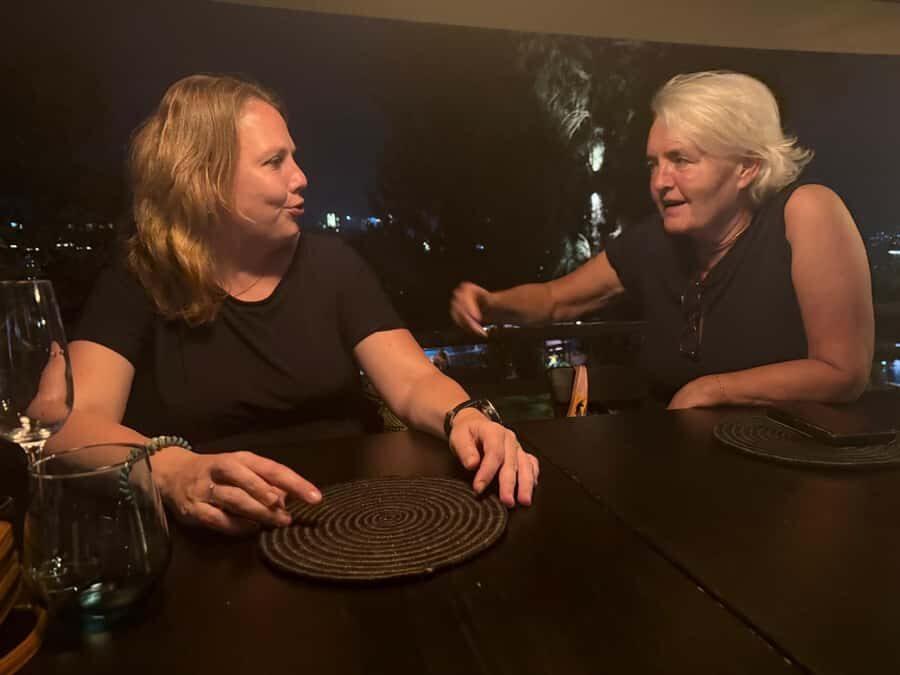 Discover Kigali's Nightlife with Aline - Meeting Aline at Tania’s Restaurant in Gishushu