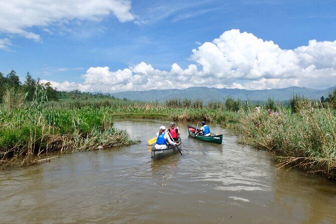 Half-Day Mukungwa River Canoe Trip from Musanze - Stop 1 at Kingfisher Journeys: farms, birds, and bridge-rapid excitement